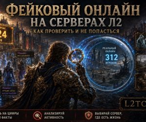 Фейковый онлайн на серверах Л2 — как проверить