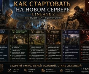 Как стартовать на новом сервере Lineage 2