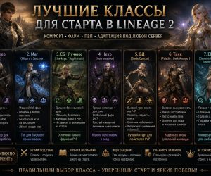 Лучшие классы для старта в Lineage 2