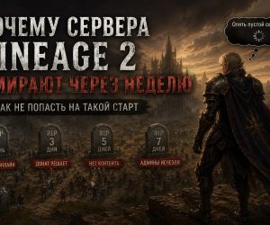 Почему сервера Lineage 2 умирают через неделю и как не попасть на такой старт